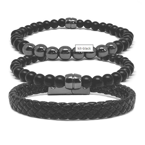 KIT DE PULSEIRAS - BLACK