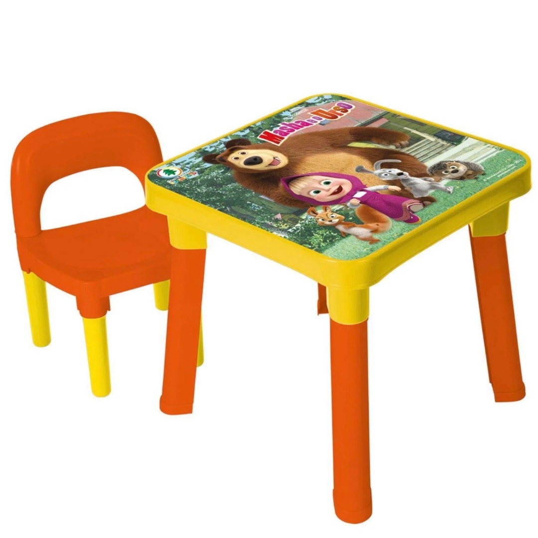 Mini mesa Masha e Urso