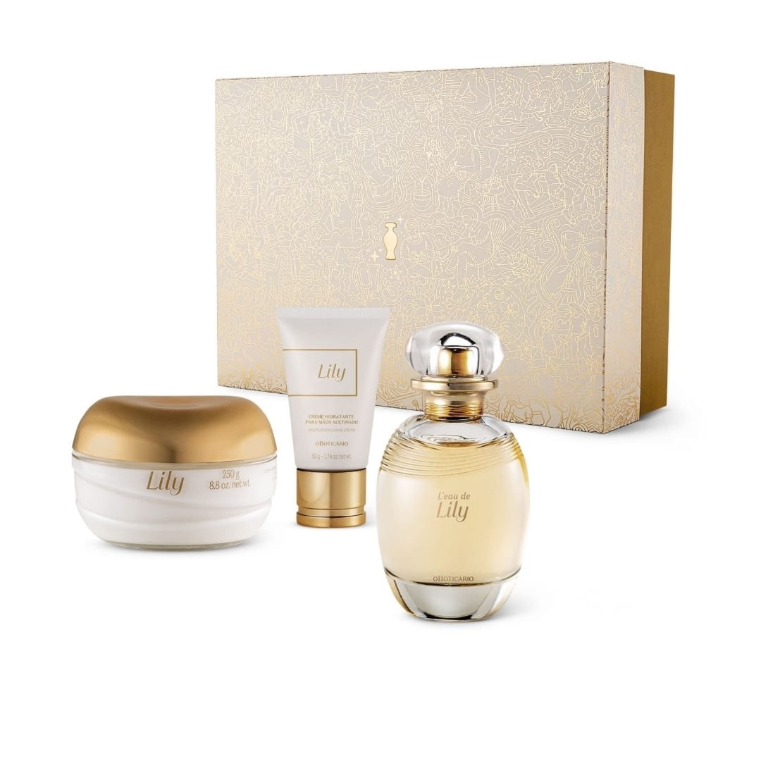 Kit Presente L'eau de Lily (3 itens)