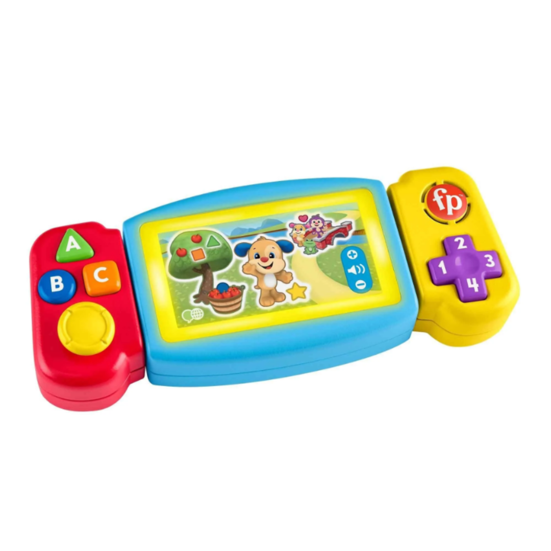 Videogame portátil Fisher Price.