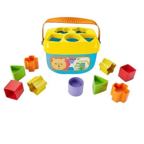Fisher Price balde primeiros blocos