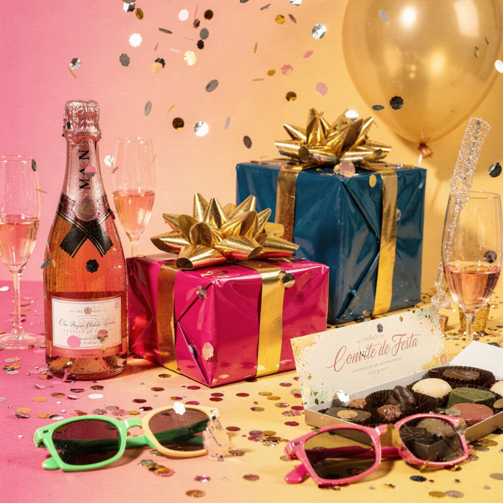 Vale-Presente Elegante para Festas